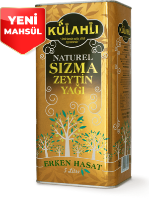 Filtre Edilmemiş Yeni Mahsul Soğuk Sıkım Erken Hasat Natürel Sızma Zeytinyağı 5 lt 2025-2026