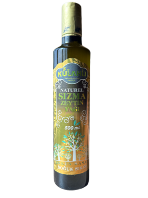 Külahlı Erken Hasat Soğuk Sıkım Natürel Sızma Zeytinyağı 500 ml (2025–2026 Sezon)
